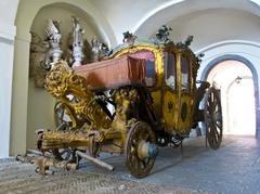 Royal carriage in San Martino Museum, Naples