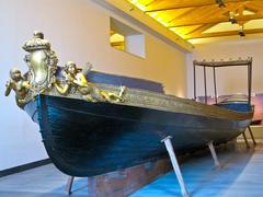 Royal boat at Museo di San Martino in Naples