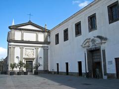 entrance of Museo di San Martino and Chiesa delle Donne in Naples