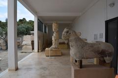 View of the Archaeological Museum of Paros in Parikia, Cyclades, Greece