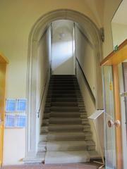 Arezzo Archaeological Museum interior staircase