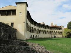 Monument in Arezzo, Italy, part of cultural heritage