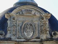 Fronton of Périgord Museum of Art and Archaeology in Périgueux, France