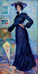 Portrait of Lucie Cousturier by Maximilien Luce