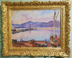 Henri Lebasque - Port de Saint-Tropez (1906), oil on canvas