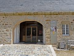 Entrance of the Museum of the French East India Company at the Citadel of Port-Louis