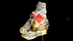 Alma King rhodochrosite crystal