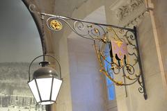 Lantern in the Carriage Museum at the Palace of Versailles