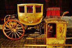 Coach for Napoléon's wedding at the Coach Gallery in Versailles