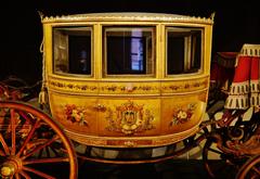 Napoléon's Wedding Coach at the Coach Gallery in Versailles