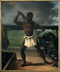 Rebellion of a slave on a slave ship, 1839