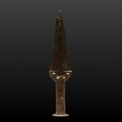 Bronze dagger from 1800 BCE found at Bourdonette in Lausanne