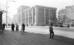 Port Said street in front of the Museum of Islamic Arts