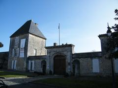 Northwest Tower and entrance portal of the Hôtel de Cheusses