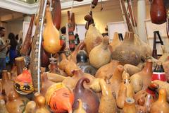 Gourds used as decorations in the National Museum of Kenya