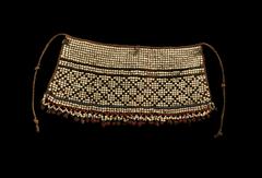 Belt from Amazonia Caribe region with pearls and cotton