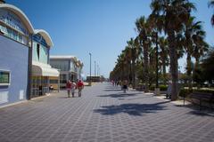 Cityscape of Valencia with historic and modern buildings