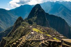 Machu Picchu at sunset