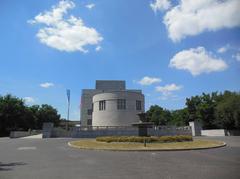 National Monument on Vítkov Hill in Prague viewed from the east