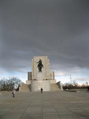 Monument at Vitkov Hill in Prague