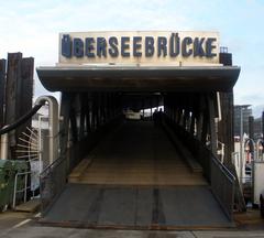 Überseebrücke at the Port of Hamburg