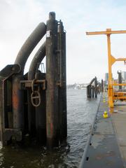 Überseebrücke at Hamburg Harbor