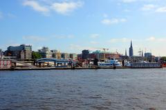 Überseebrücke in Hamburg, July 2013