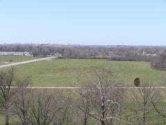 Cahokia Mounds landscape view