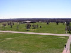 Cahokia Mounds State Historic Site aerial view