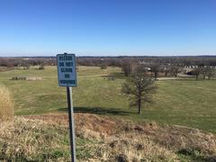 View from Monks Mound at Cahokia Mounds State Historic Site