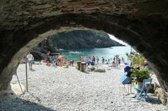 San Fruttuoso Abbey in Camogli, Italy