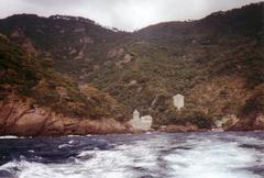 Saint Fruttuoso Abbey from the sea