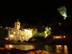 San Fruttuoso Abbey Complex in Camogli, Italy