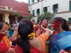 Basanta Utsab celebration at Jorasanko Thakurbari in March 2015