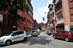 Eastern Side Road near Jorasanko Thakur Bari in Kolkata