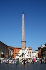 Fontana dei Quattro Fiumi in Piazza Navona, Rome