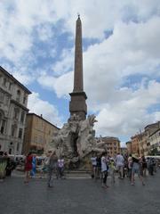 Fontana dei Quattro Fiumi in Piazza Navona, Rome