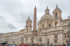 Piazza Navona in Rome, Italy