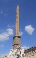 Piazza Navona Obelisk in Rome