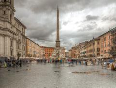 Piazza Navona in Rome, Italy