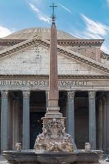 Macuteo Obelisk in front of Pantheon in Rome