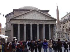 Pantheon in Rome exterior view