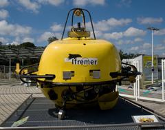 submarine Cyana IFREMER Oceanopolis Brest