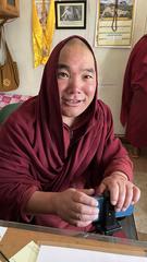 Monk in Tawang Monastery