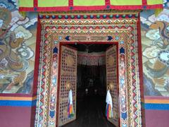 Main entrance to Tawang Monastery