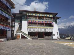 Exterior view of the Tawang Monastery