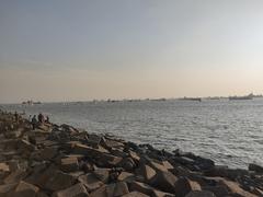 Bay of Bengal at Potenga point in Chittagong