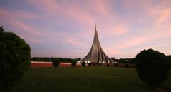 Jatio Smriti Soudho monument in Bangladesh