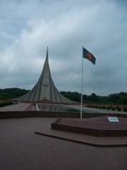 Jatiyo Smriti Soudho monument in Bangladesh