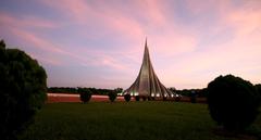 Jatiyo Smriti Soudho monument in Bangladesh